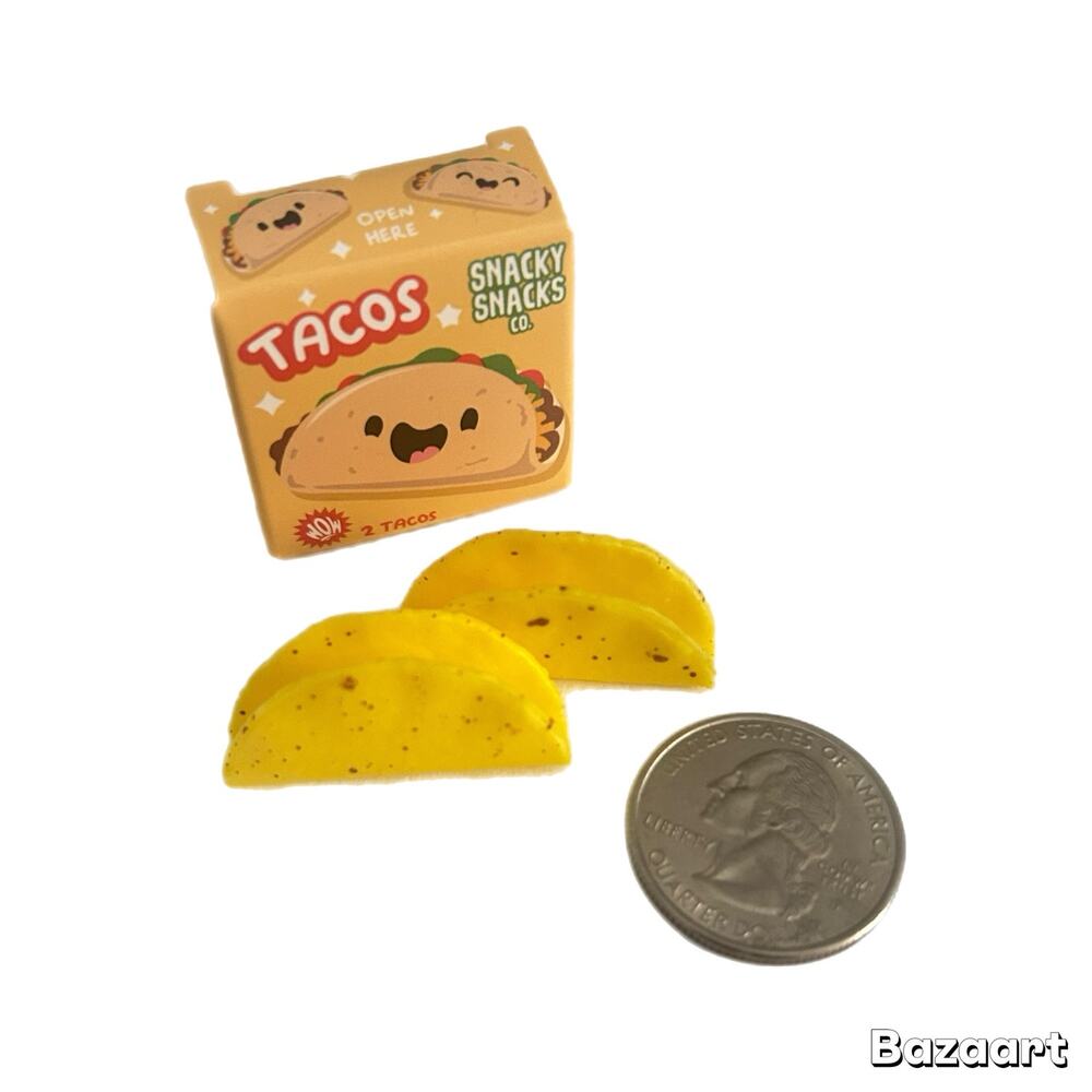 Miniverse Make It Mini Mini Box of Two Taco Shells New